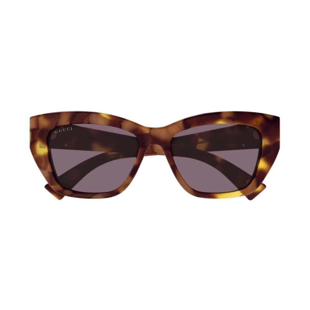 NWT Gucci GG1844SA-003 Havana 55mm Sunglasses - Picture 2 of 3